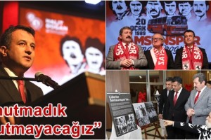 Samsun’da Futbol Şehitleri İçin Anma Programı Düzenlendi