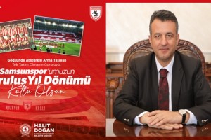 Kırmızı Beyazlı Sevdamız Samsunpor’umuzun 59. Yaşı Kutlu Olsun