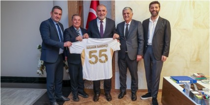 Samsunspor’dan Başkan İbrahim Sandıkçı’ya Ziyaret 