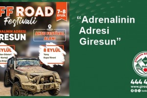 Giresun'da Off-Road Festivali Heyecanı Başlıyor