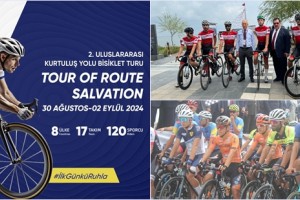 2. Uluslararası Kurtuluş Yolu Bisiklet Turu Başladı 