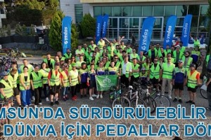 “Pedallar Sürdürülebilir Bir Dünya için Dönüyor” Etkinliği