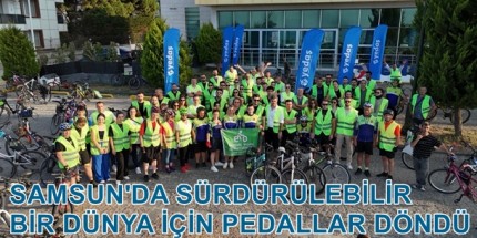 “Pedallar Sürdürülebilir Bir Dünya için Dönüyor” Etkinliği