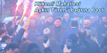 Başkan Aşkın Tören’in Açılış Programı Mitinge Dönüştü