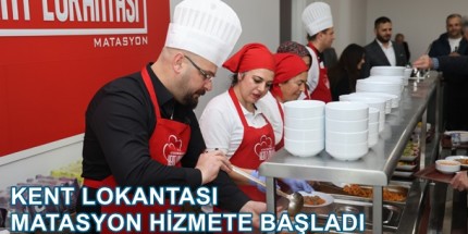 Atakum’un İlk Kent Lokantası Hizmete Açıldı