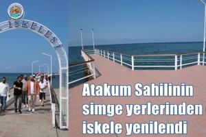 Çehresi Yenilenen Atakum İskelesi Yeniden Hizmete Açıldı