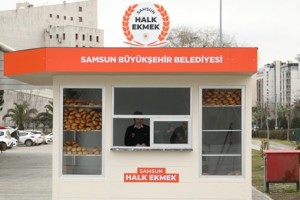 Büyükşehir’in Samsun Halk Ekmek Noktaları Hizmete Başladı