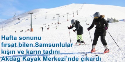 Akdağ Kayak Merkezi’nde Turizm Sezonu Başladı