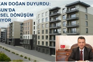 Samsun’da Modern Ve Yaşanabilir Mekanlar Oluşturulacak
