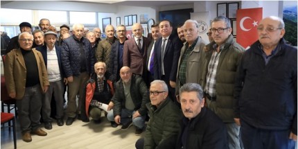 Cevat Öncü Devgeriş’te Meşalelerle Karşılandı
