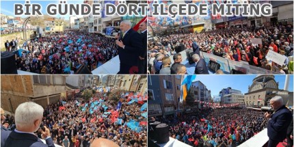 Enver Yılmaz'dan Tarihi Mitingler