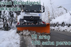 Meteorolojik Veriler Işığında Kar Yağışı İçin Önlemler Artırıldı
