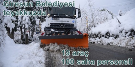 Meteorolojik Veriler Işığında Kar Yağışı İçin Önlemler Artırıldı