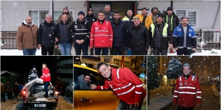 Giresun Belediyesi 250 Personelle 7/24 Sahada