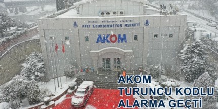 İstanbul İçin Şiddetli Kar ve Fırtına Uyarısı