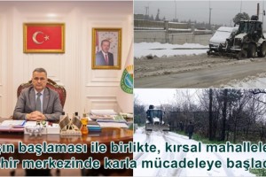 Başkan İhsan Kurnaz: ‘Ekiplerimizle 7/24 Sahadayız’