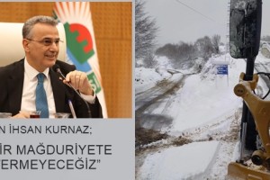 İlkadım Belediyesi Karla Mücadeleye Hazır