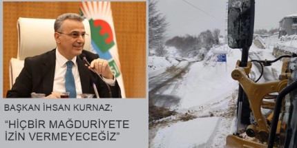 İlkadım Belediyesi Karla Mücadeleye Hazır