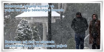 Doğu Karadeniz’de Kar Sağanağı Alarmı