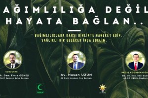 Samsun’da Bağımlılıklarla Mücadelede Bilinçlendirme Eğitimi 