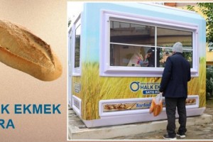 Halk Ekmek Satış Büfelerinde Ekmek Satışına Başlandı