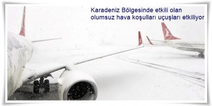 Ordu-Giresun ve Rize-Artvin Havalimanlarında Seferler İptal 