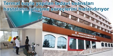 OMÜ Fizik Tedavi ve Rehabilitasyon Merkezinde Konforlu Tedavi