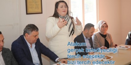 Özlem Maraş: “Atakum İçin Hedefimiz Gerçek Belediyecilik”