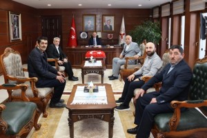 Tepeköy Heyeti Vali Serdengeçti’yi Ziyaret Etti