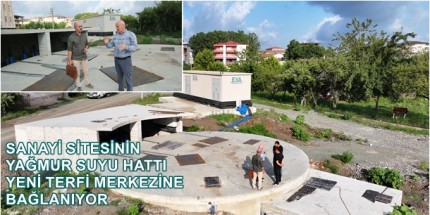 Terme'de Sanayi Bölgesinin Su Baskını Sorunu Çözülüyor