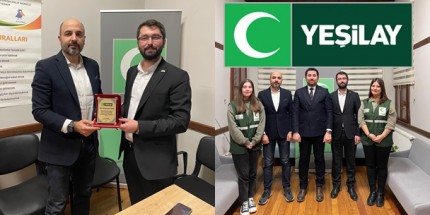 Yeşilay Samsun Şube Başkanlığında Görev Değişimi