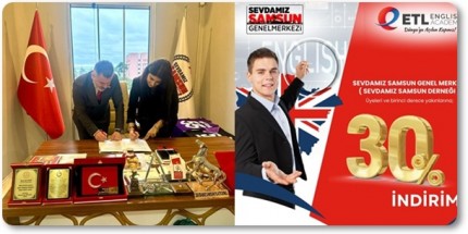 Sevdamız Samsun Üyelerine ETL English Academy’den İndirim