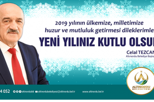 Başkan Tezcan’dan Yeni Yıl Mesajı