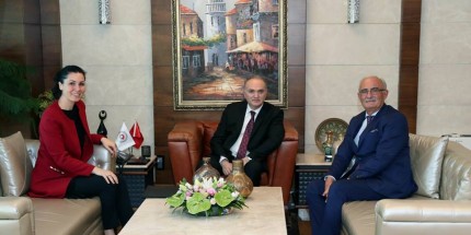 Başkan Yılmaz, Ankara'da Bakan Faruk Özlü İle Görüştü