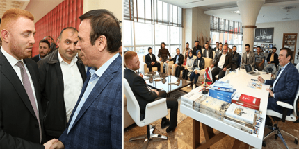 Gençlik Kolları’ndan Başkan Genç’e Ziyaret