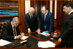 Cumhurbaşkanı Erdoğan Adaylık Muvafakatnamesini İmzaladı