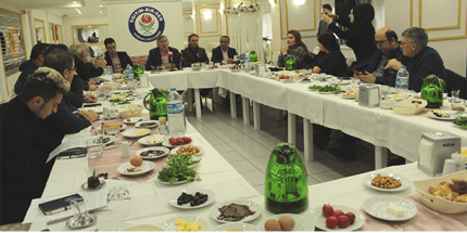 Eğitim Bir-Sen Samsun 2 No’lu Şube Gazetecileri Ağırladı
