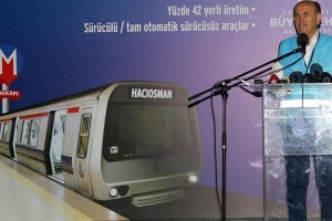 İstanbul Metrosunda Sürücüsüz Vagonlar