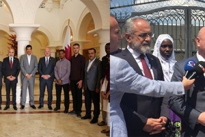 Metin Gündoğdu’dan Katar Büyükelçisine Destek Ziyareti