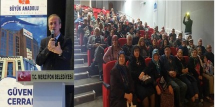 Büyük Anadolu Hastaneleri'nden Merzifon'da Sağlık Konferansı
