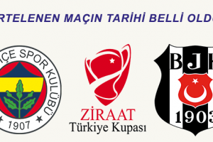Fenerbahçe-Beşiktaş Maçının Günü ve Saati Belli Oldu