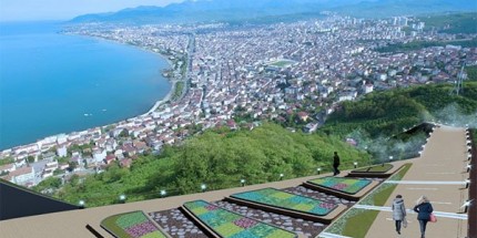 Boztepe’ye 8 Kilometrelik Merdiven Projesi Hazır